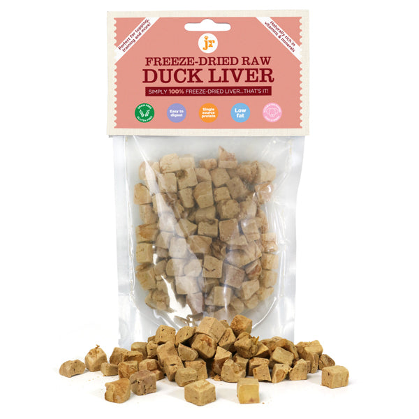 Freeze-Dried Duck Liver Treats - JR Pet Products