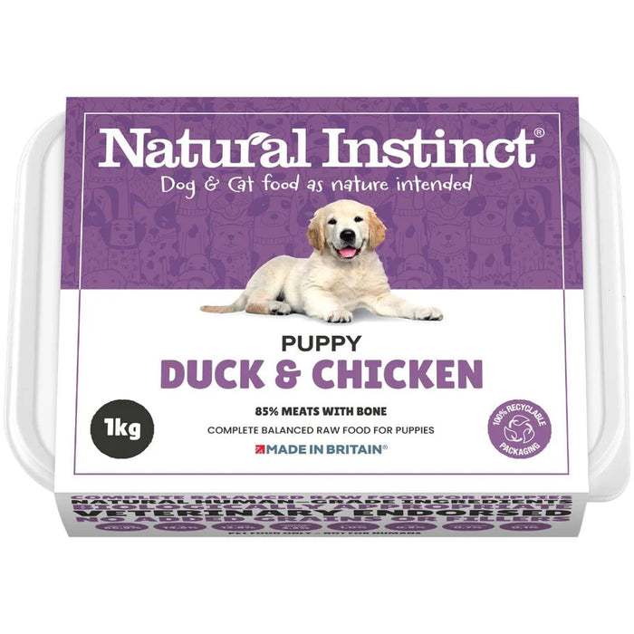 Natural Instinct Puppy Duck & Chicken