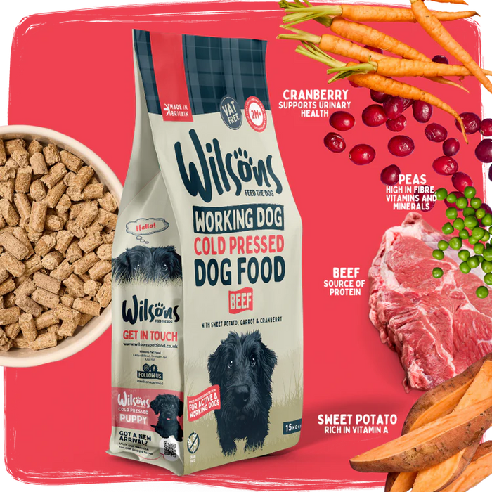 Wilsons Cold Pressed Working Dog Food