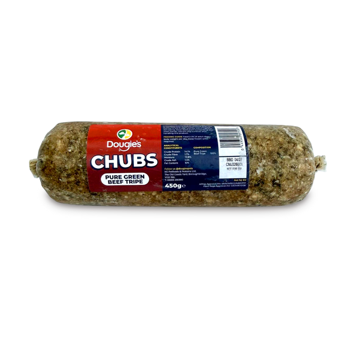 Pure Green Beef Tripe Chub - Dougie's