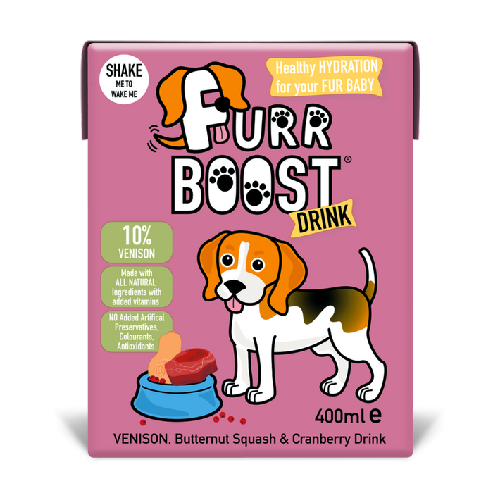Furr Boost Venison, Butternut Squash & Cranberry Drink