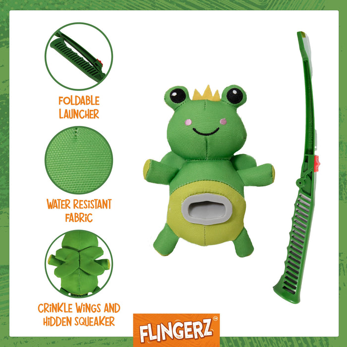Flingerz Frog Throw Toy