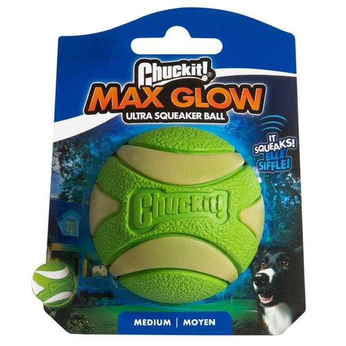 Chuckit! Max Glow Ultra Squeaker
