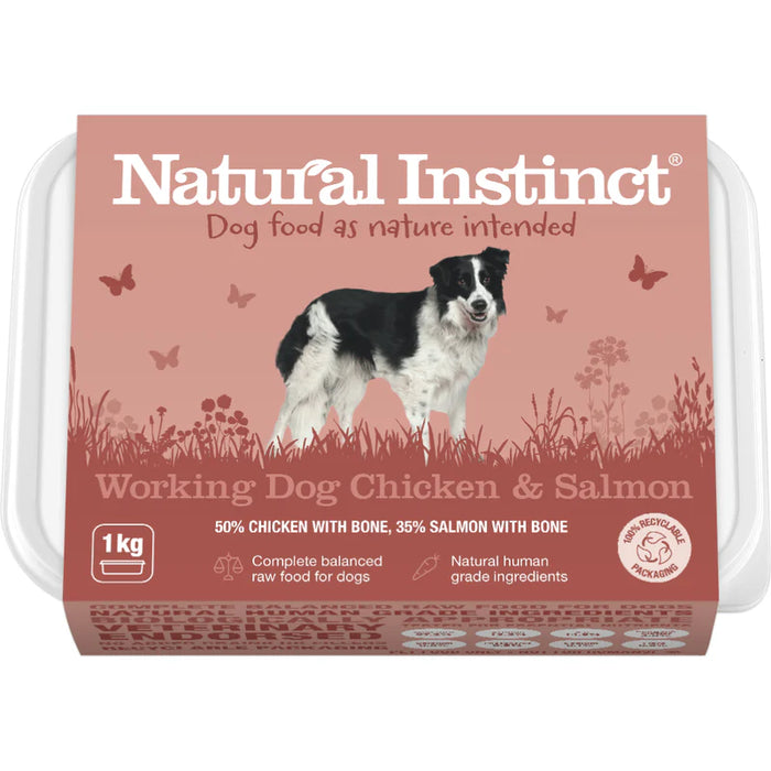 Natural Instinct Working Dog Chicken & Salmon