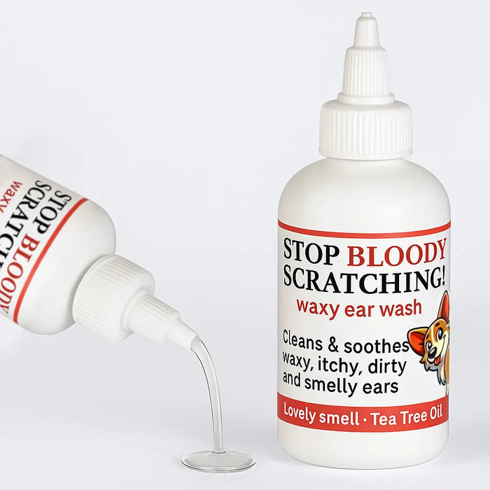 Stop Bloody Scratching Ear Wash