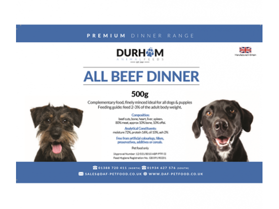 All Beef Dinner - DAF