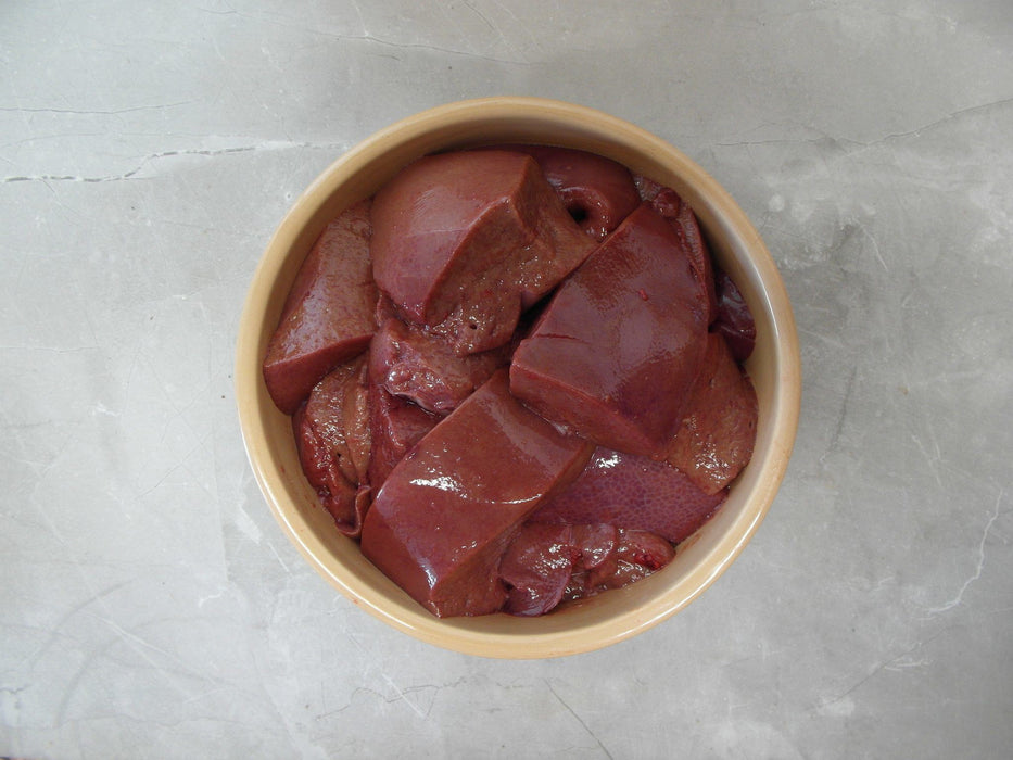 Pig Liver Diced - Rawtdoor